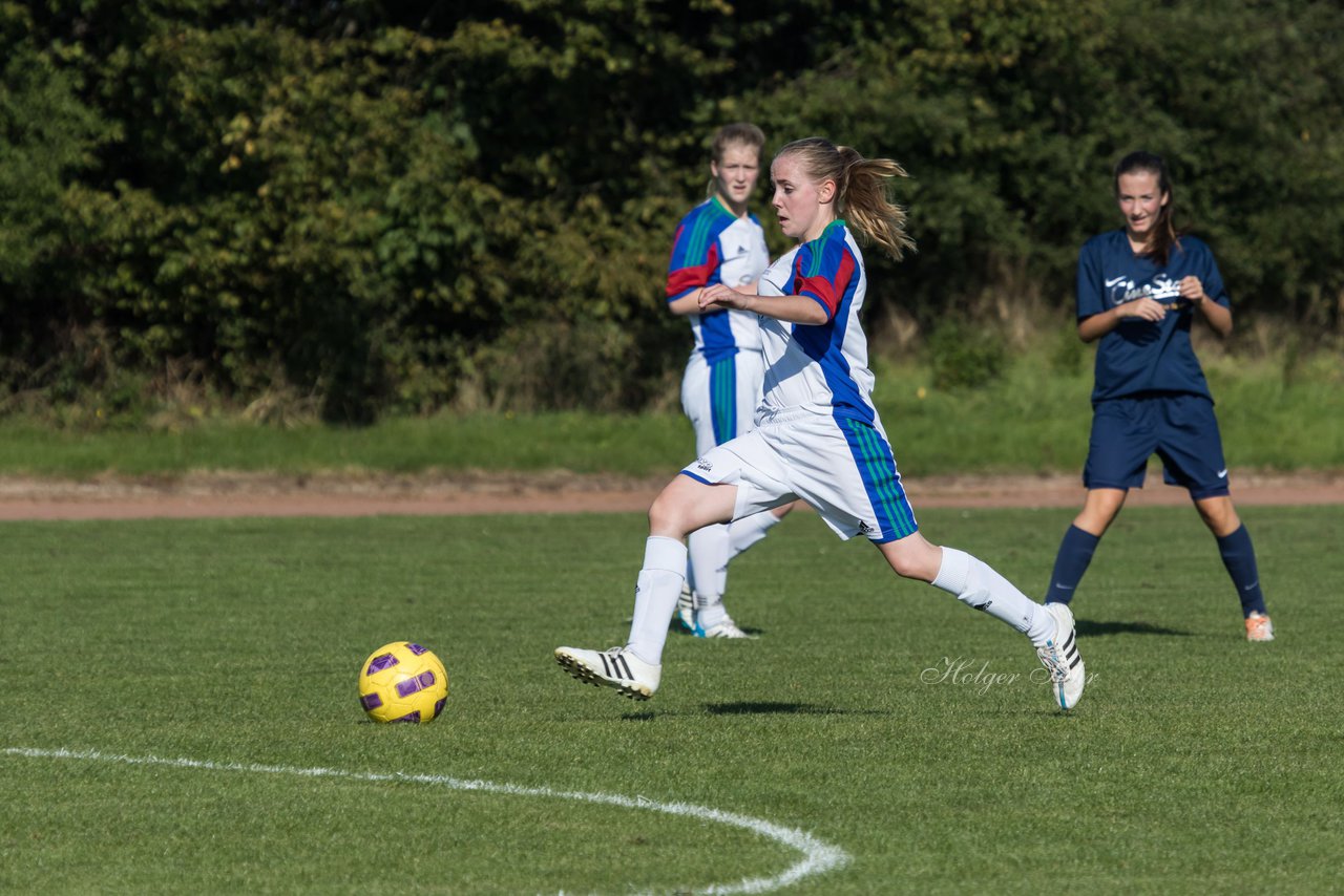 Bild 260 - B-Juniorinnen Krummesser SV - SV Henstedt Ulzburg : Ergebnis: 0:3